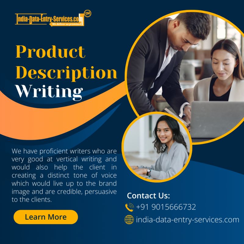 Product Description Writer India