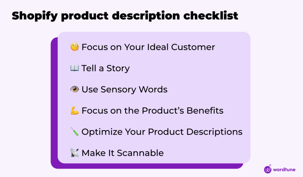 Shopify Product Description Writer